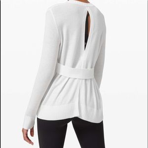 NEW WITH TAG! Lululemon Sincerely Yours Sweater
